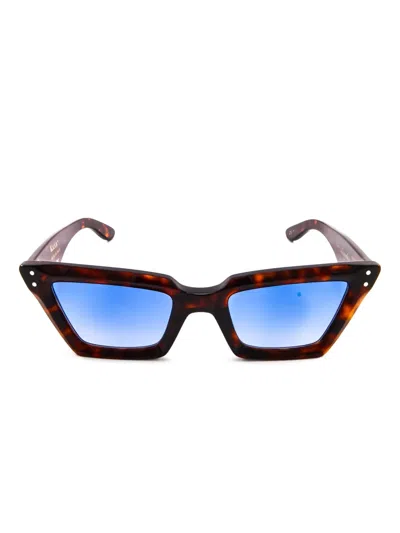 Kador Alexandra Tortoiseshell Sunglasses In Brown