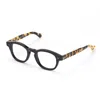 Kador Round-frame Glasses In Black