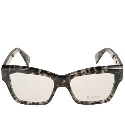 Kador Charm Geometric-frame Sunglasses In Brown