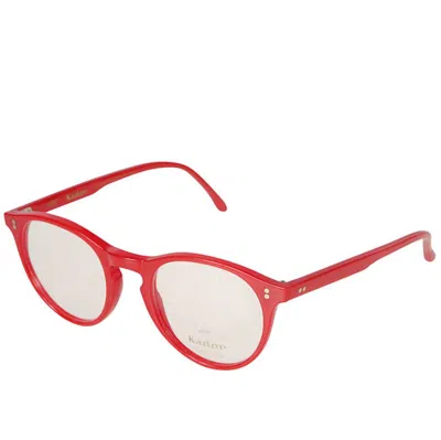 Kador Chyli Round-frame Glasses In Red