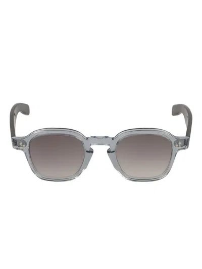 Kador Clear-frame Square Sunglasses In Gray