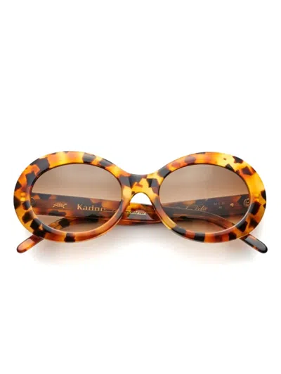 Kador Dolce Vita Sunglasses In Brown