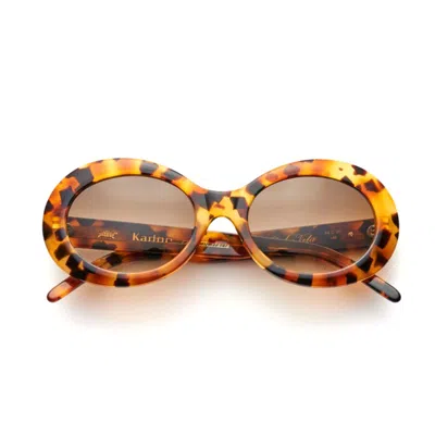 Kador Dolce Vita Sunglasses In Brown