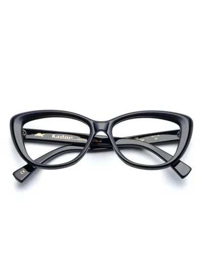 Kador Geometric-frame Glasses In Black