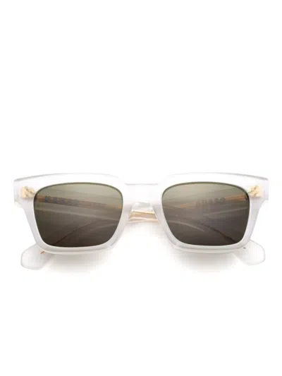 Kador Guapo Sunglasses In White