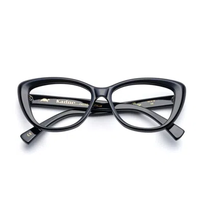 Kador Geometric-frame Glasses In Black