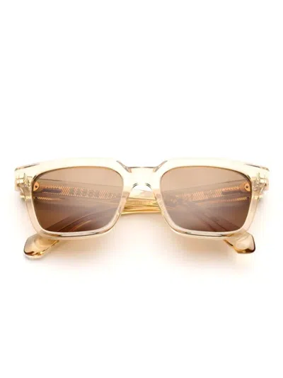 Kador Square-frame Sunglasses In Brown