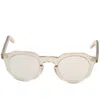 Kador Storiko Round-frame Glasses In Nude