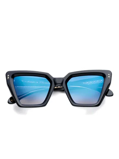 Kador Vanessa Glamour Sunglasses In Black