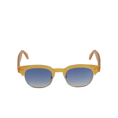 Kador Woody Sunglasses In Yellow