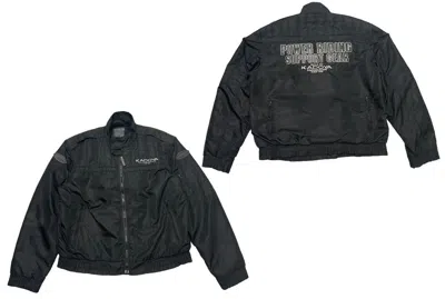 Pre-owned Kadoya 2000s K's Leather By  Biker Jacket In Black