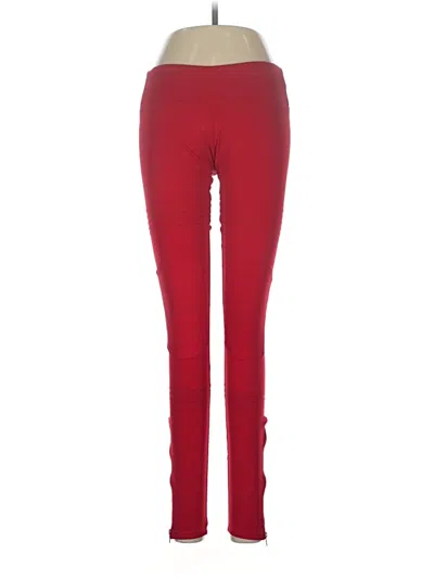 Pre-owned Kady Luxe Active Pants In Red