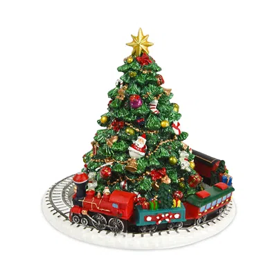 Kaemingk Christmas Tree Music Box In Green