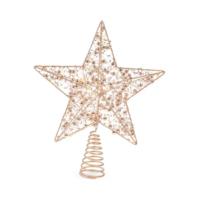 Kaemingk Led Star Tree Topper In Gold