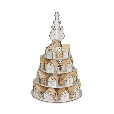 Kaemingk Refillable Wooden Advent Display In Multi