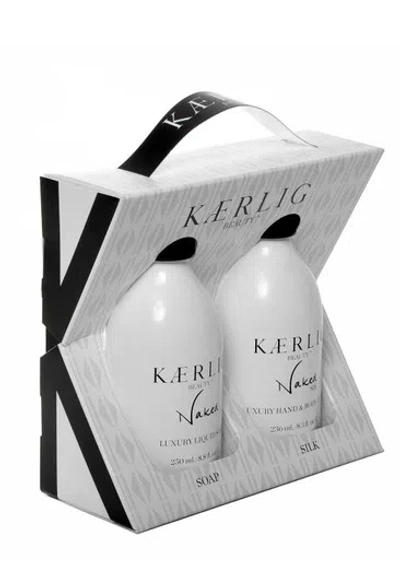 Kaerlig Naked Soap And Silk K-box In White