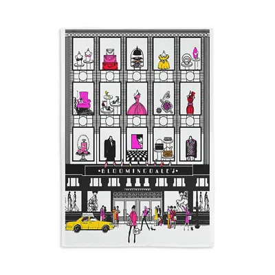 Kaf Home Bloomingdales Store Front Kitchen Towel - Exclusive In Multi