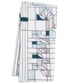 Kaf Home Frank Lloyd Wright Printed Napkins, Set Of 4 In Water Lilies