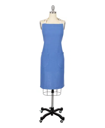 Kaf Home Monaco Apron In Dutch Blue