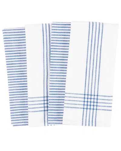 KAF HOME KAF HOME SET OF 4 MONACO RELAXED CASUAL ASSORTED LINENS