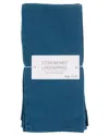 Kaf Home Set Of 4 Stonewashed Linen Napkins In Blue