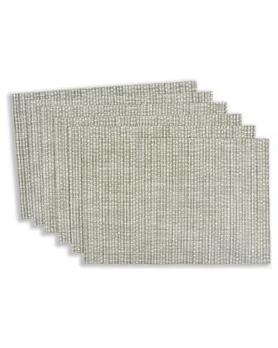 KAF HOME KAF HOME SET OF 6 BOW KNOT TEXTILINE PLACEMATS