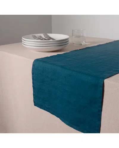 KAF HOME KAF HOME STONEWASHED LINEN RUNNER