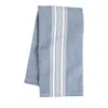 Kaf Home Strada Turkish Reversible Terry Kitchen Towel In Blue