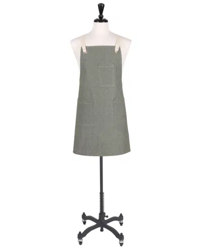 Kaf Home Tailor Apron In Chambray