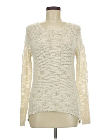 Pre-owned Kaffe Pullover Sweater In Ivory