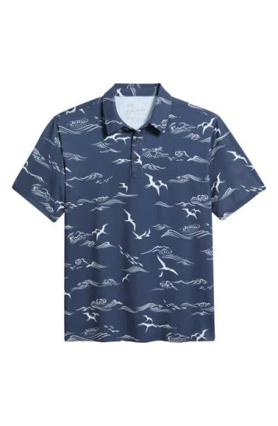 Kahala Huakai Brrr° Performance Polo In Multi
