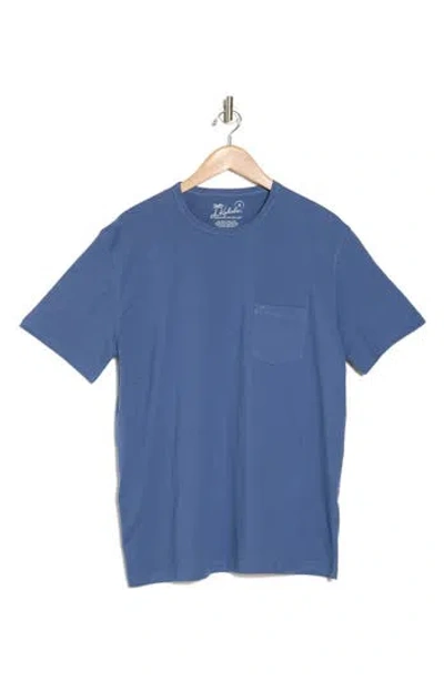 Kahala Offshore Pocket Cotton T-shirt In Blue