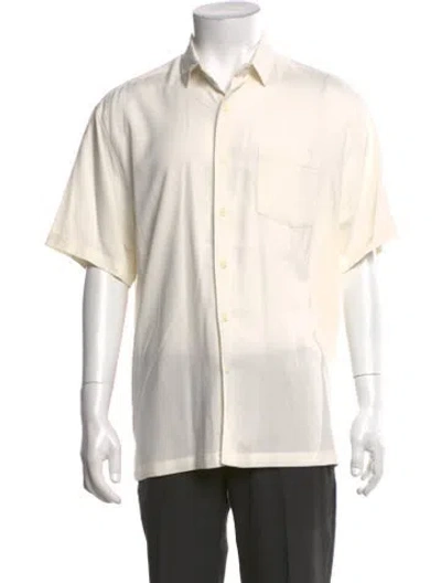 Pre-owned Kahala Short Sleeve Shirt In White