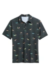 Kahala Surf Check Performance Polo In White