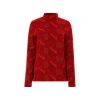 Kahindo Algiers Turtleneck In Red
