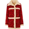 Kahindo Maputo Coat In Red