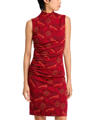 Kahindo Sao Tome Dress In Red