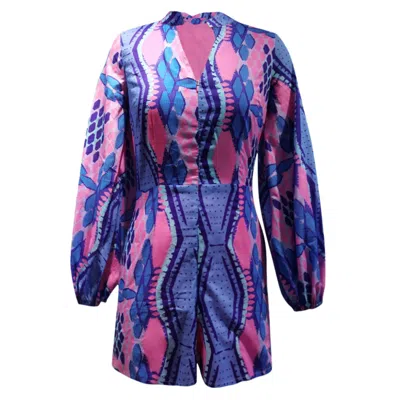 Kahindo Women's Blue Kisumu Romper