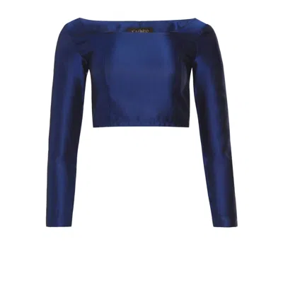 Kahindo Women's Blue Zendaya Top