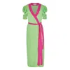 Kahindo Women's Pink Naivasha Kimono In Pink