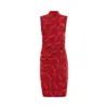 Kahindo Sao Tome Dress In Red