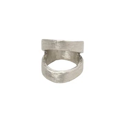 Kaho Design Women's Silver Ava V Ring