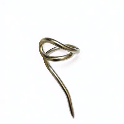 Kaho Design Women's Silver Fila Ring