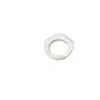 Kaho Design Women's Silver Maeve Geometric Ring