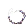 Kaho Design Women's Tia Peacock Baroque Pearl Bracelet
