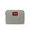 Kai & Vrosi K'ai & Vrosi Zipped Canvas Laptop Case For 13" 14" In Gray