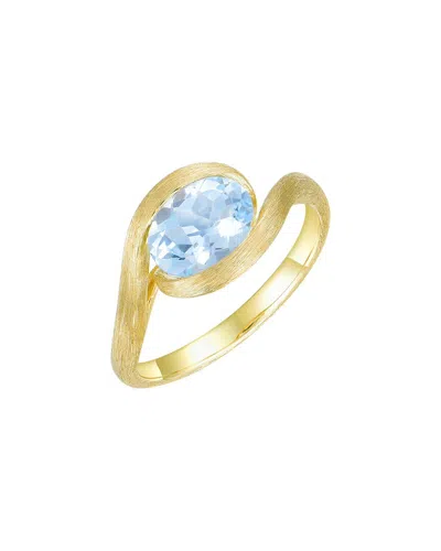 KAI FINE JEWELRY KAI FINE JEWELRY 14K 1.10 CT. TW. AQUAMARINE COCKTAIL RING