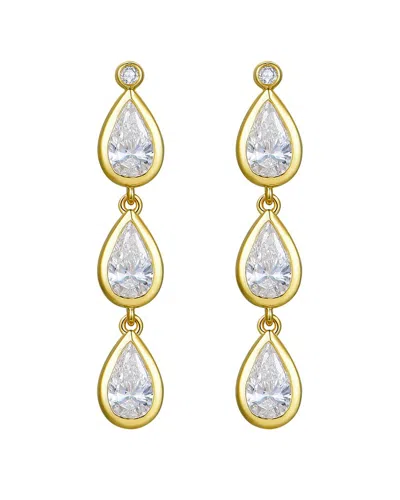 Kai Fine Jewelry 14k 1.50 Ct. Tw. Lab-grown Diamond Drop Earrings In Gold