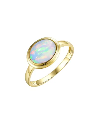 Kai Fine Jewelry 14k 1.50 Ct. Tw. Opal Cocktail Ring In Gold