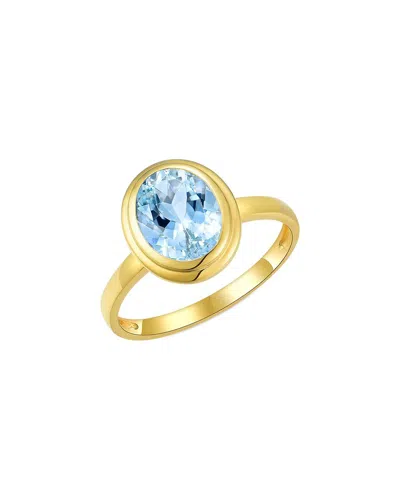 KAI FINE JEWELRY KAI FINE JEWELRY 14K 2.00 CT. TW. AQUAMARINE COCKTAIL RING